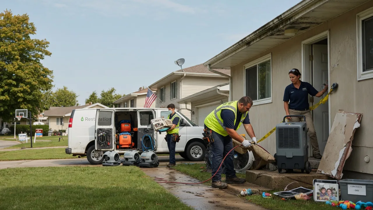 Water Damage Restoration in Pittsburg, OK near me
